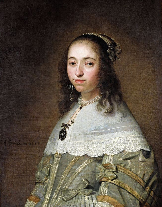Zu ihr flüchtet der melancholische Romanheld: «Bildnis einer jungen Frau» (1647).