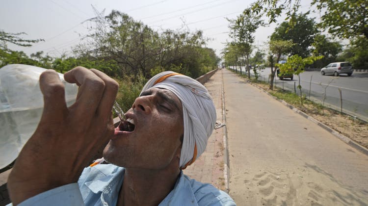 Indien litt zuletzt an einer beispiellosen Hitzewelle. Ein Gradmesser für die Zukunft? (Bild: Manish Swarup / AP)