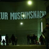 Das Kunstmuseum Basel an der Museumsnacht im Jahr 2019 (Juri Junkov)