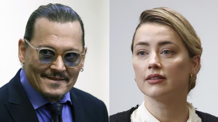 Eine grosse Liebe, ein grosses Drama: Johnny Depp und Amber Heard. (Quelle: Keystone)