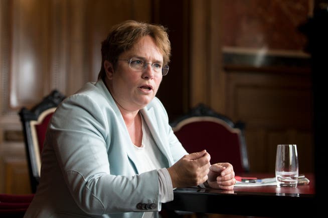 Nationalrätin Magdalena Martullo-Blocher im März 2019 im Bundeshaus.