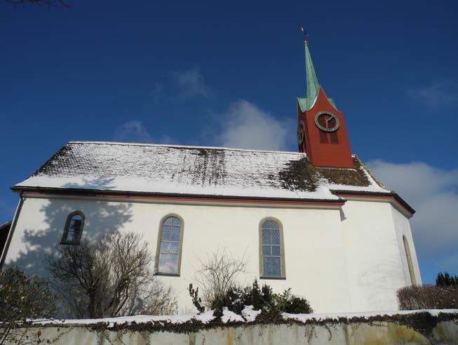 Die reformierte Kirche in Uitikon.