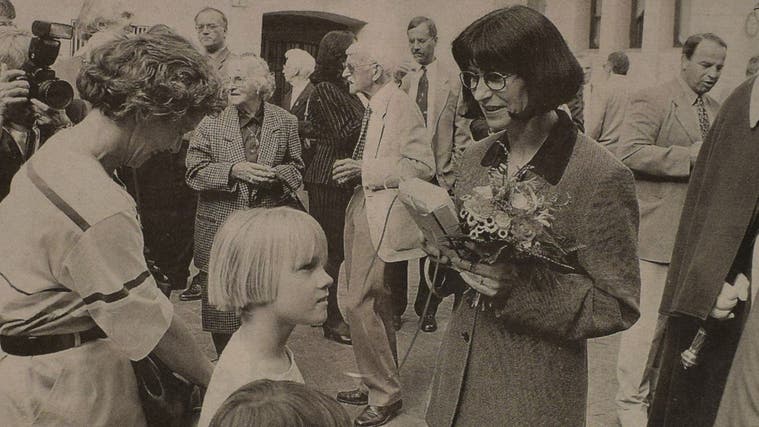 Eva Tobler-Ammann war die letzte Grossratspräsidentin aus Frauenfeld. (Bild: PD)