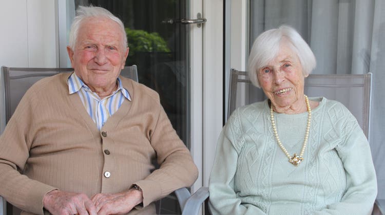 Paul und Elisa Schreier leben im Alters- und Pflegeheim Sägematt in Lengnau. (Margrit Renfer)