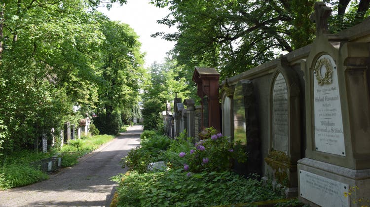 Der Friedhof Wolfgottesacker wird 150 Jahre alt. (Nora Bader)