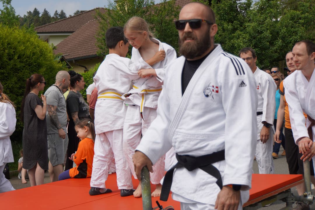 Am Fest durften Kinder und Jugendliche auch ihre Judo-Kampfkünste unter Beweis stellen.