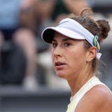 Belinda Bencic steht bei den French Open in der zweiten Runde. (Christophe Petit Tesson / EPA)