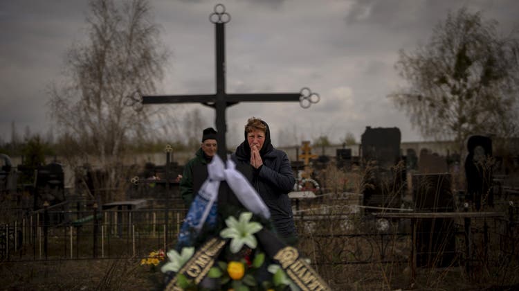 Die tatsächliche Anzahl Todesopfer in der Ukraine dürfte noch höher liegen. (Keystone)