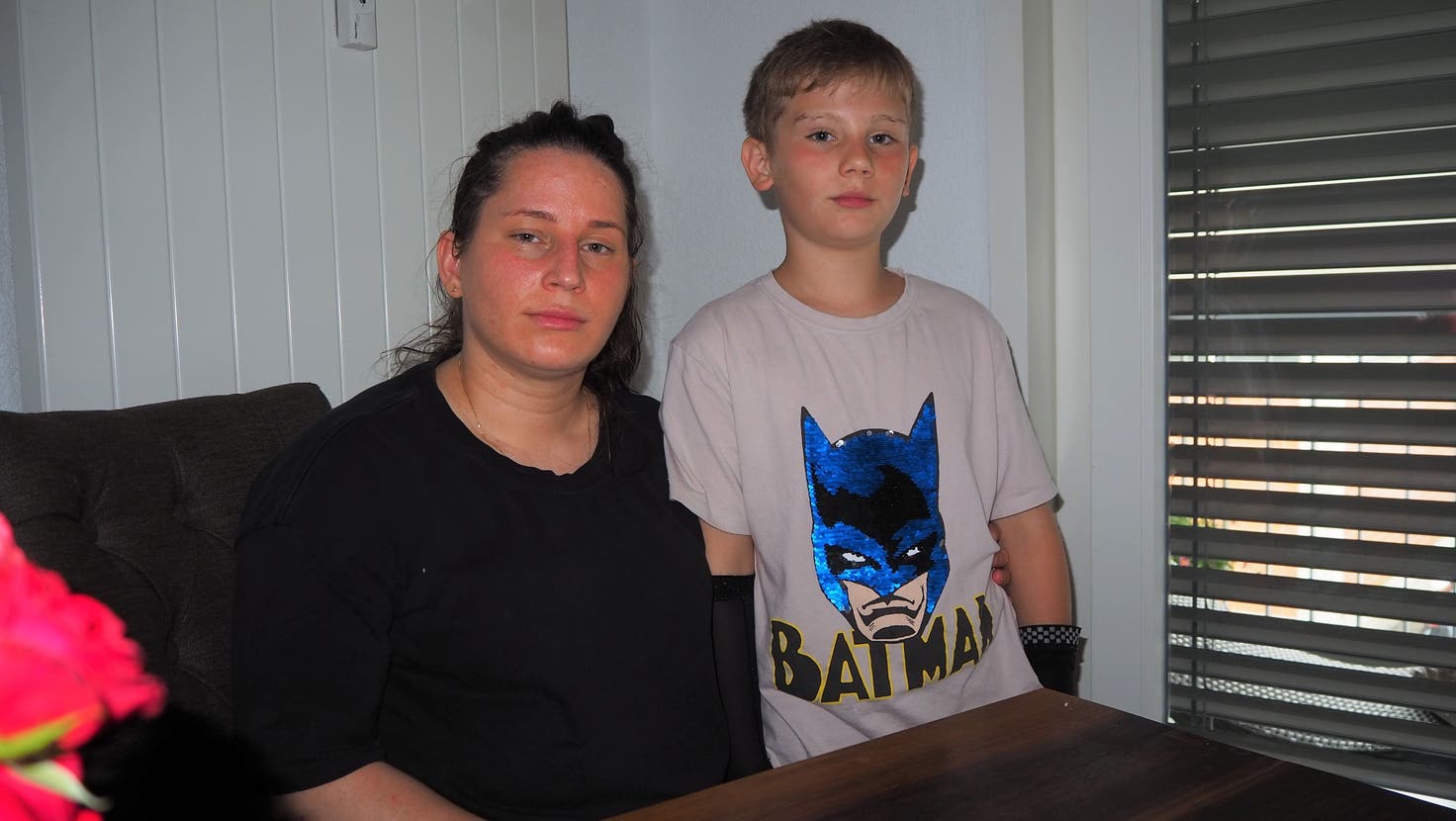 Marta K. und ihr Sohn Leo leiden bis heute unter den Folgen des Unfalls des Jungen, der im September 2020 passierte. (Hans Christof Wagner (24. Mai 2022))