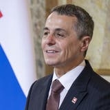 Bundespräsident Ignazio Cassis lädt Anfang Juli nach Lugano zur Ukraine-Konferenz. (Keystone)