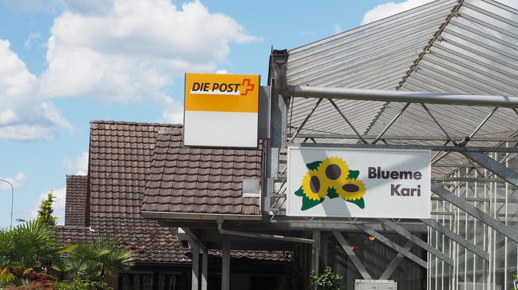 Noch sind die Filiale von «Blueme Kari» in Mettau und damit auch die Postagentur offen. (Hans Christof Wagner  (25. Mai 2022))