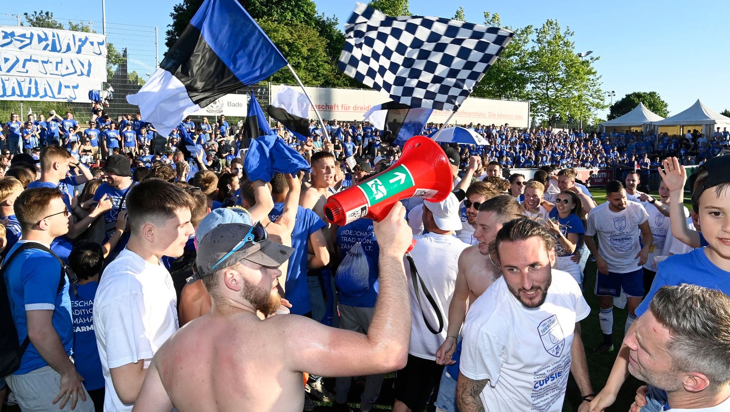 Sarmenstorf holt erstmals in der Vereinsgeschichte den Aargauer Cuptitel. (Alexander Wagner)