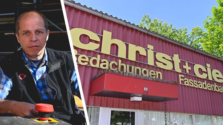 Christ Fassaden und Dach AG Selzach gibt die Geschäftsaufgabe per Ende Mai bekannt. (Oliver Menge)