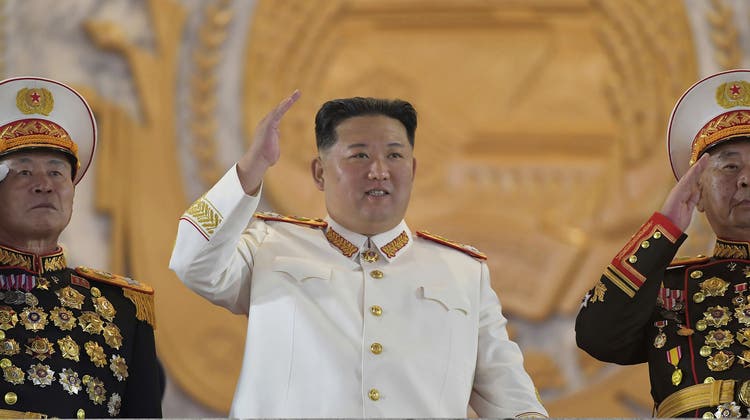 Nordkoreas Machthaber Kim Jong Un erhält durch das Veto Russlands und Chinas viel Rückenwind. (Keystone)