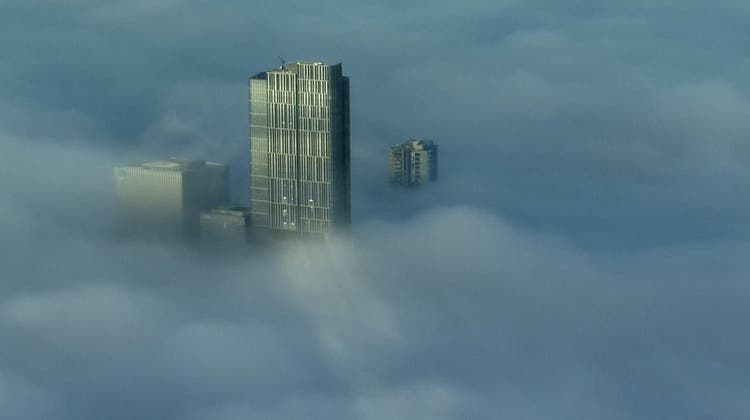 Sydney sieht weiss: Dichte Nebeldecke umhüllt australische Metropole