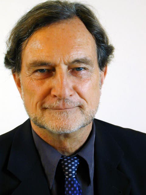 Roland Wiederkehr politicized for the LdU in the National Council. The photo is from 1999.