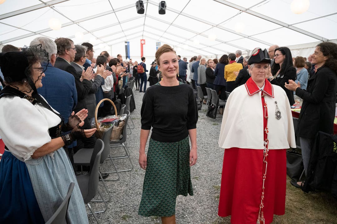 Nationalratspräsidentinnenfeier von Irène Kälin, Oberflachs und Schinznach-Dorf, 1. Juni 2022.
