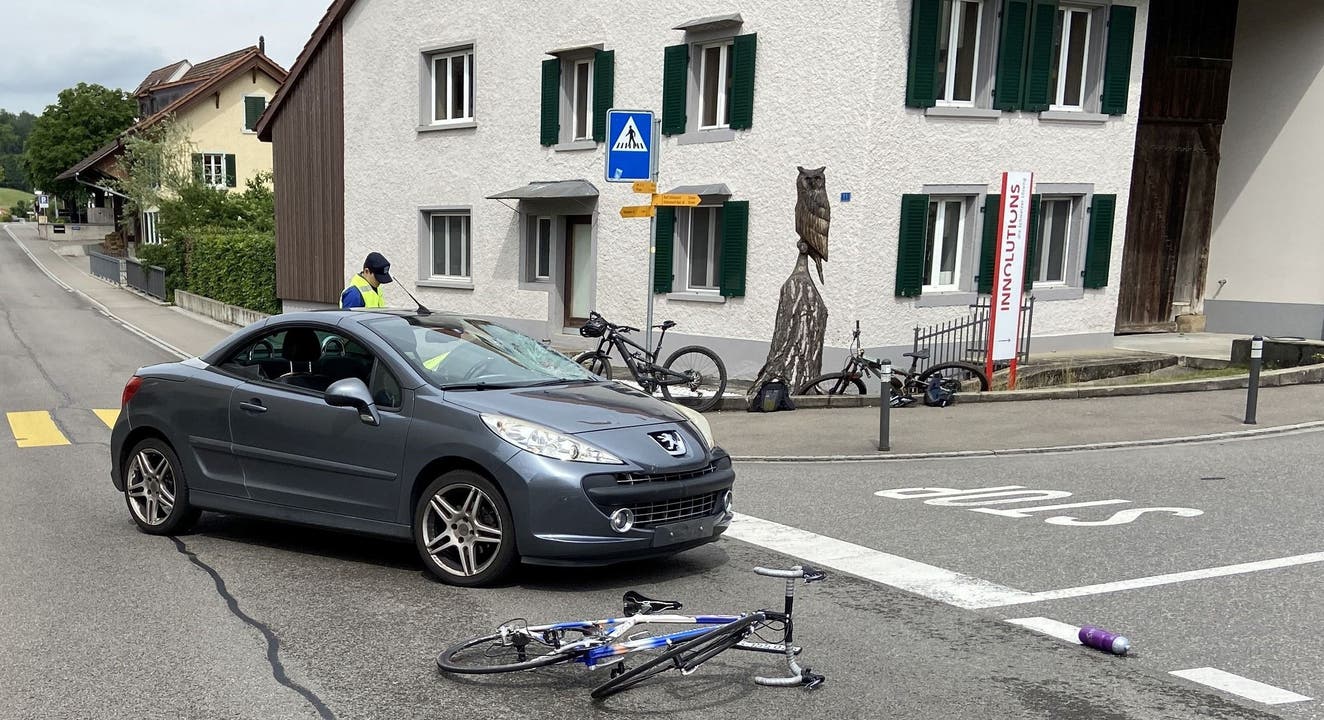 Verkehrsunfall Villnachern, 5. Juni 2022