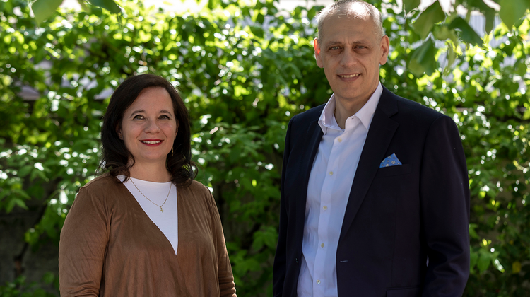 Stella Vondra und Vincenzo Tortora,die neuen Alvoso-Stiftungsräte seit Anfang Mai 2022.