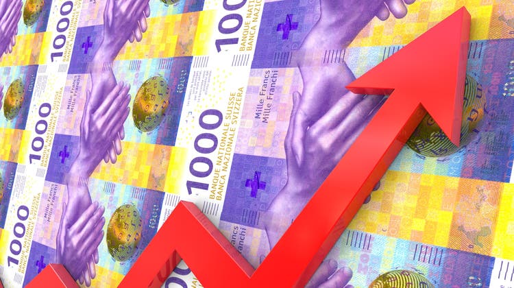 Steigende Inflation: Für die Schweiz ist sie mit 2,9 Prozent zurzeit ungewöhnlich hoch. (Getty)