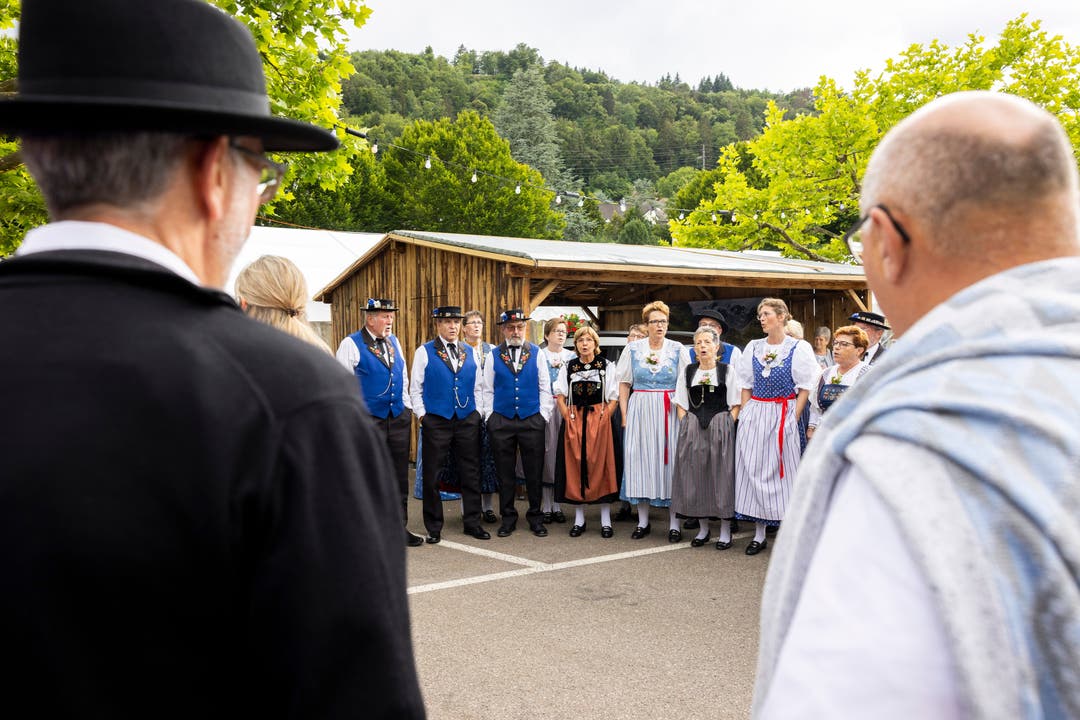 Impressionen vom Eröffnungsabend am Jodlerfest in Bad Zurzach, am 9. Juni 2022.