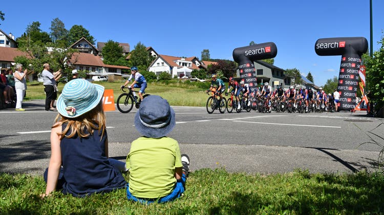 Eindrücke von der Tour de Suisse 2022 am Montag im Baselbiet. (Franz Schweizer)