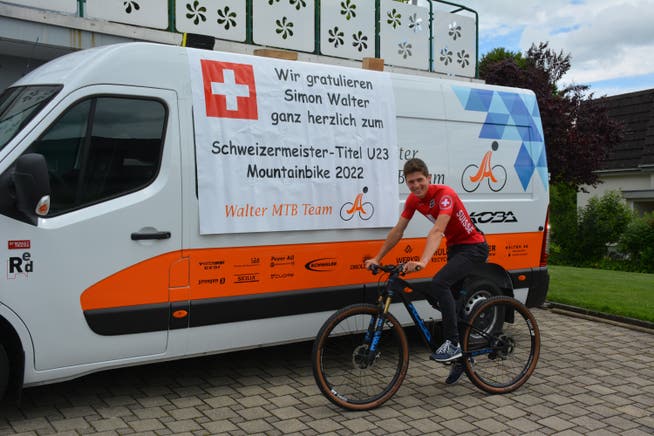 Simon Walter – der frisch gekürte Mountainbike-Schweizer-Meister U23.