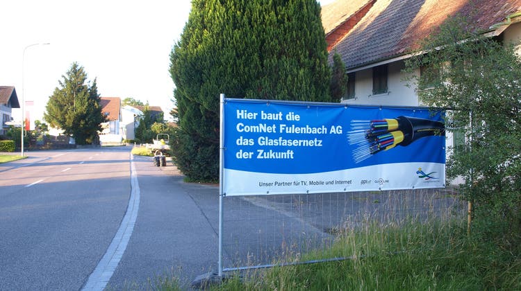Dieses und ähnliche Banner sind in den nächsten Wochen und Monaten wohl vielerorts in Fulenbach anzutreffen. (Urs Huber)