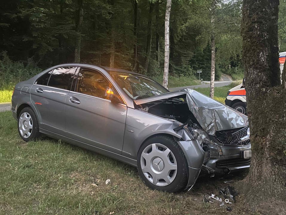 Auenstein, 14. Juni: Ein mit vier jungen Leuten besetztes Auto prallte oberhalb von Auenstein gegen einen Baum. Zwei Mitfahrerinnen wurden leicht verletzt. Die Polizei nahm dem Neulenker den Führerausweis ab.