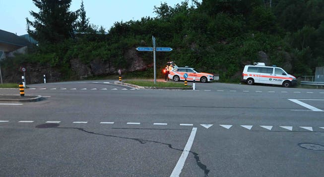 Der Unfall ereignete sich bei dieser Kreuzung in Krummenau.