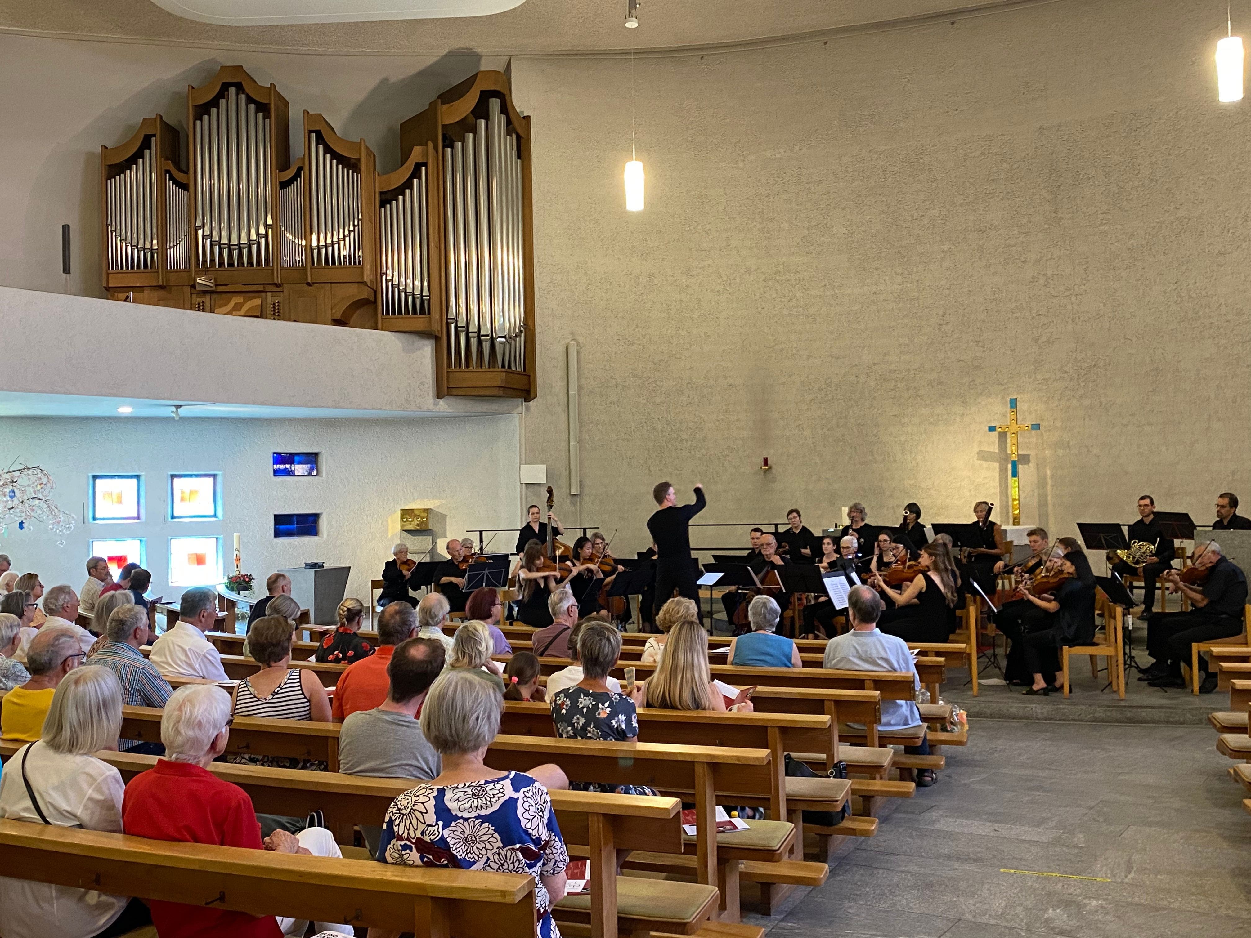 Am Sonntag lud das Stadtorchester in die katholische Kirche Schlieren.