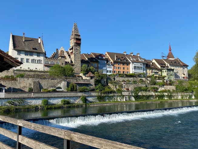 The Reuss, here near Bremgarten.