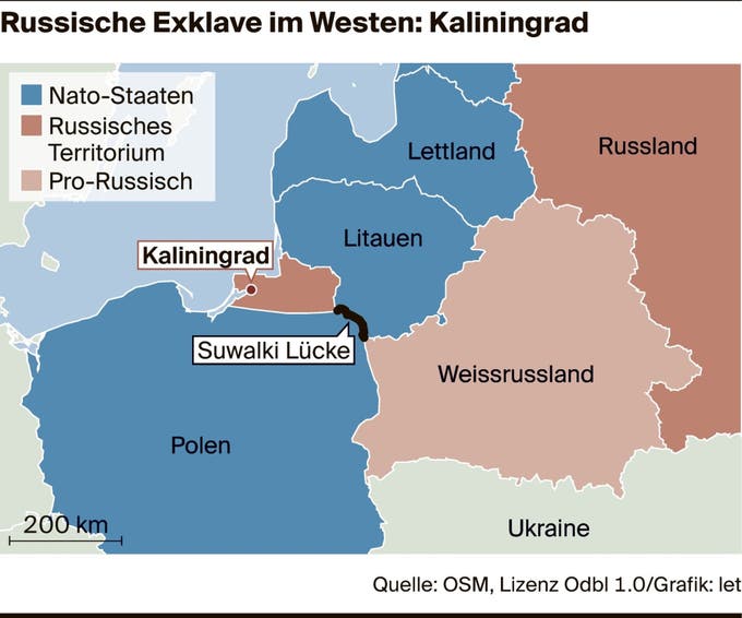 Kaliningrad: Warum die Exklave so wichtig ist für Putin