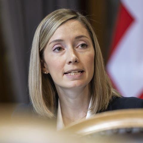The only FDP woman in the Council of States: Johanna Gapany.