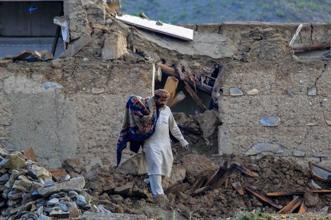 Das Erdbeben traf die Grenzregion von Afghanistan und Pakistan. 