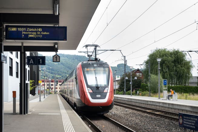 Happy End für die Bahnlinie St.Gallen-Sargans: Der durchgehende Halbstundentakt kommt ab 2024. 