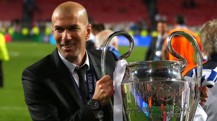 Zinedine Zidane: Oder der Mann, der mit dem Ball tanzt. (Dusan Vranic/AP/Keystone)