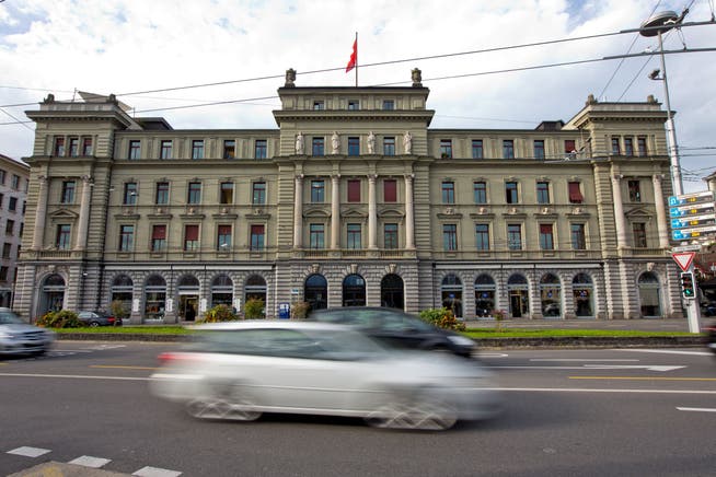 Das Bundesgerichtsgebäude am Schweizerhofquai in Luzern.