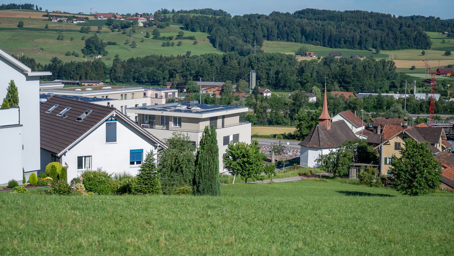 Ein Blick auf die Gemeinde Honau. (Bild: Nadia Schärli (Honau, 25. Juni 2022))
