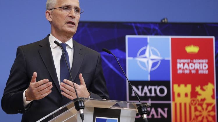 Neue Realität: Russland als die «bedeutendste und direkteste Bedrohung» für die Nato, so Generalsekretär Jens Stoltenberg. (Keystone)