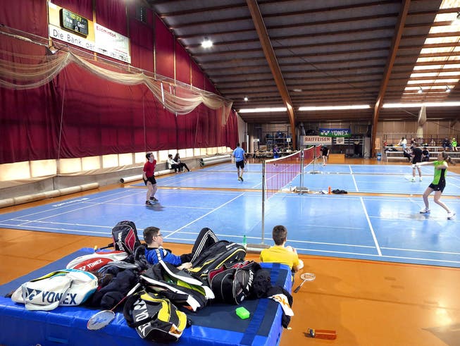 Der Badmintonclub Bustelbach-Stein spielt mit seinen Mitgliedern in Stein.