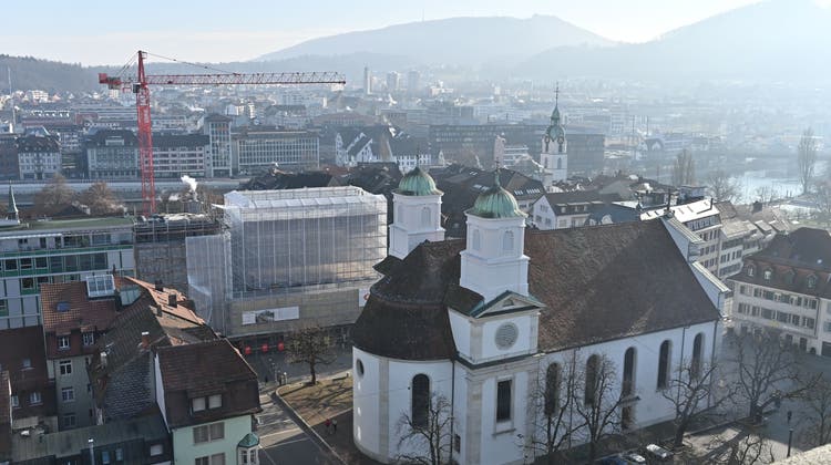 Die Stadtkirche prägt das Gesicht der Stadt wie alle andern sakralen Gebäude Oltens. (Bruno Kissling)