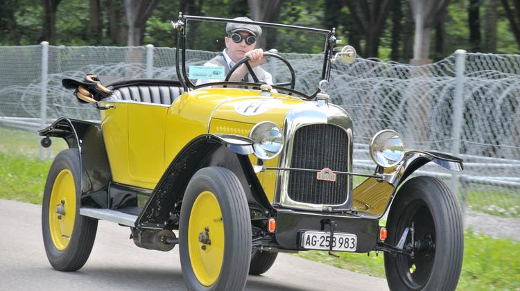 OK-Präsident Andreas Küng ist Besitzer eines 100-jährigen Citroën HP5 Type C, mit dem er am Oldtimer GP teilnehmen wird. (zvg)