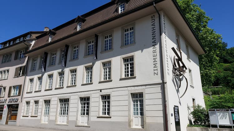 Im Zimmermannhaus in der Brugger Vorstadt befinden sich Kunst und Musik sowie die Stadtbibliothek. (Bild: Flavia Rüdiger)