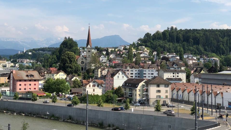 Der Mann wurde im Luzerner Stadtteil Reussbühl tot aufgefunden. (Bild: PD)