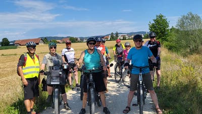 E-Bike-Herztour Olten – Fahrt zum «neuen» Rosengarten in Zofingen