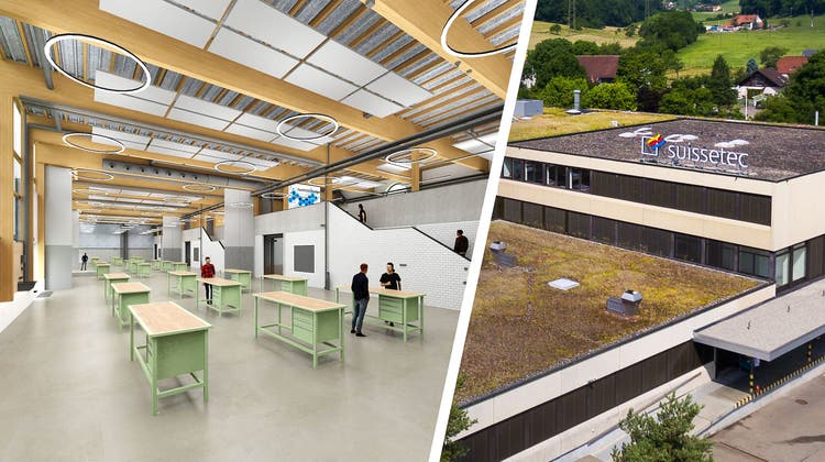 Das Suissetec-Ausbildungszentrums in Lostorf, aufgenommen 2017. Nun soll das Areal zu einem modernen Campus werden. (zvg)