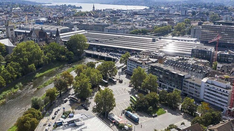 Beim Platzspitz soll einiges neu werden. Die Stadt Zürich will dafür über acht Millionen Franken ausgeben. (KEYSTONE / Ennio Leanza)