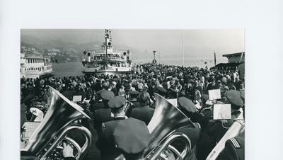 Die Dampferflotte der Schifffahrtsgesellschaft Vierwaldstättersee. (Bild: Werner P. Wyler/Archiv Dampferfreunde)