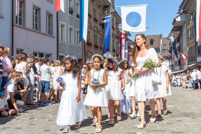 Mitte Juli wird in Lenzburg Jugendfest gefeiert.